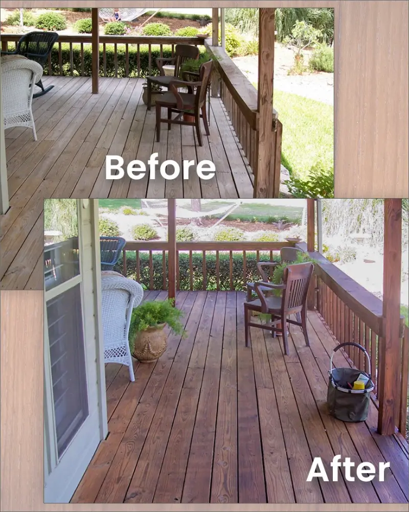 Deck Staining detail image