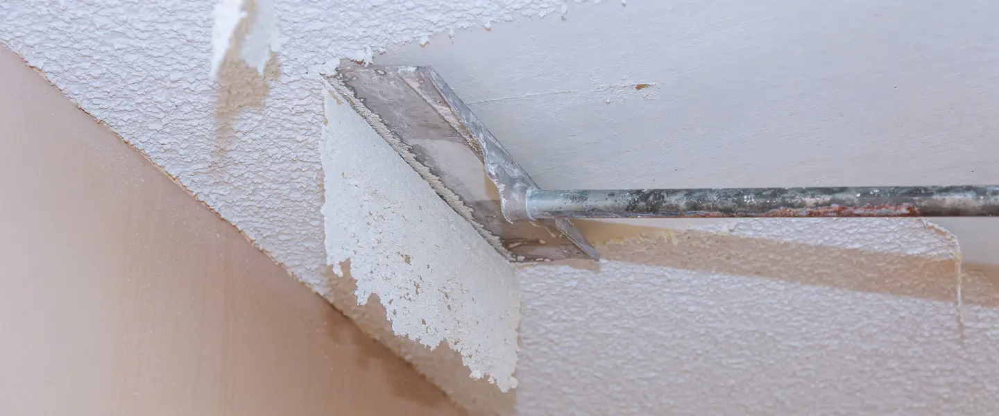 Popcorn Ceiling Removal hero image